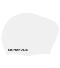 Dětská plavecká čepice na dlouhé vlasy Swimaholic Long Hair Cap Junior