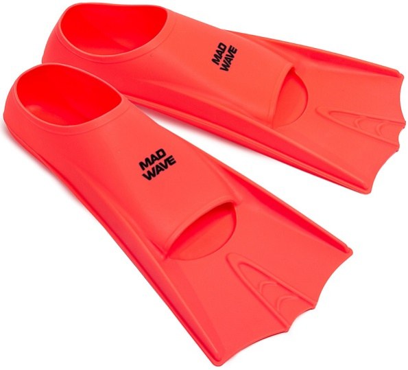 Plavecké ploutve Mad Wave Flippers Training Fins Red