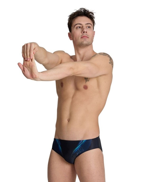 Pánské plavky Arena Underwater Swim Brief Black