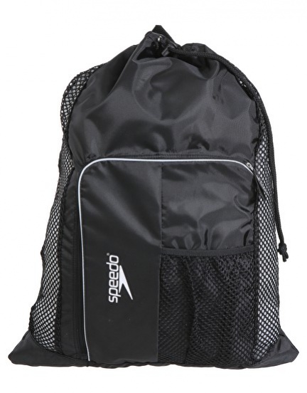 Speedo deluxe ventilator mesh bag černá