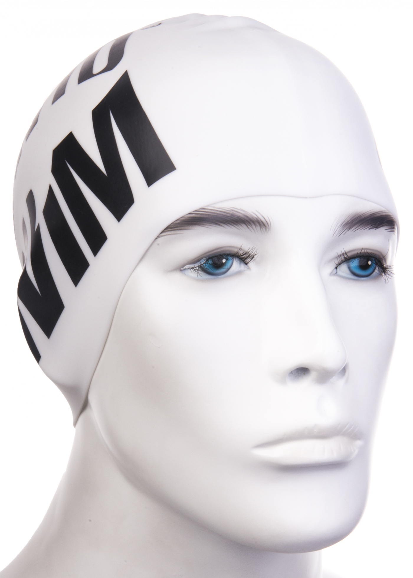 Plavecká čepice borntoswim classic silicone stříbrná