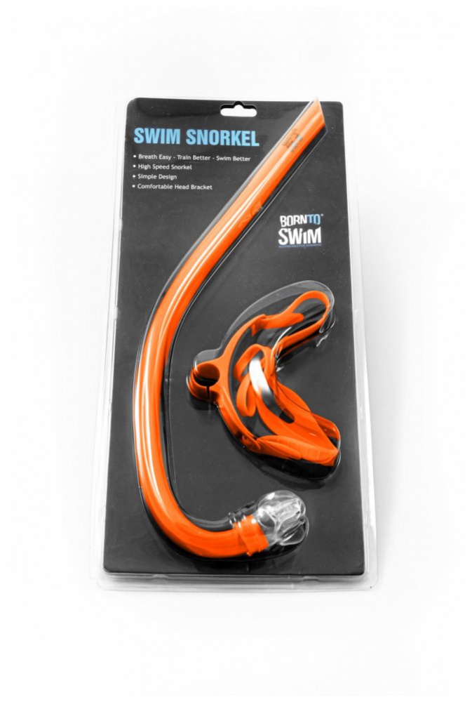 Borntoswim swim snorkel 1 oranžová