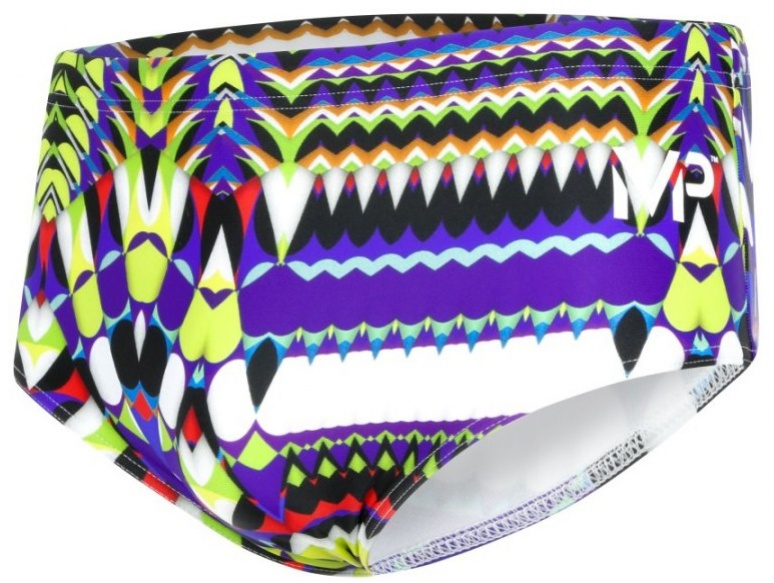 Michael phelps pimlico man brief purple/blue 30