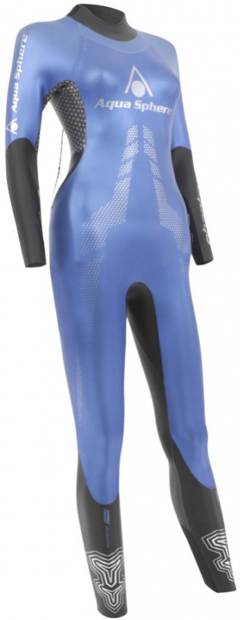 Dámský plavecký neopren aqua sphere phantom lady blue/black s
