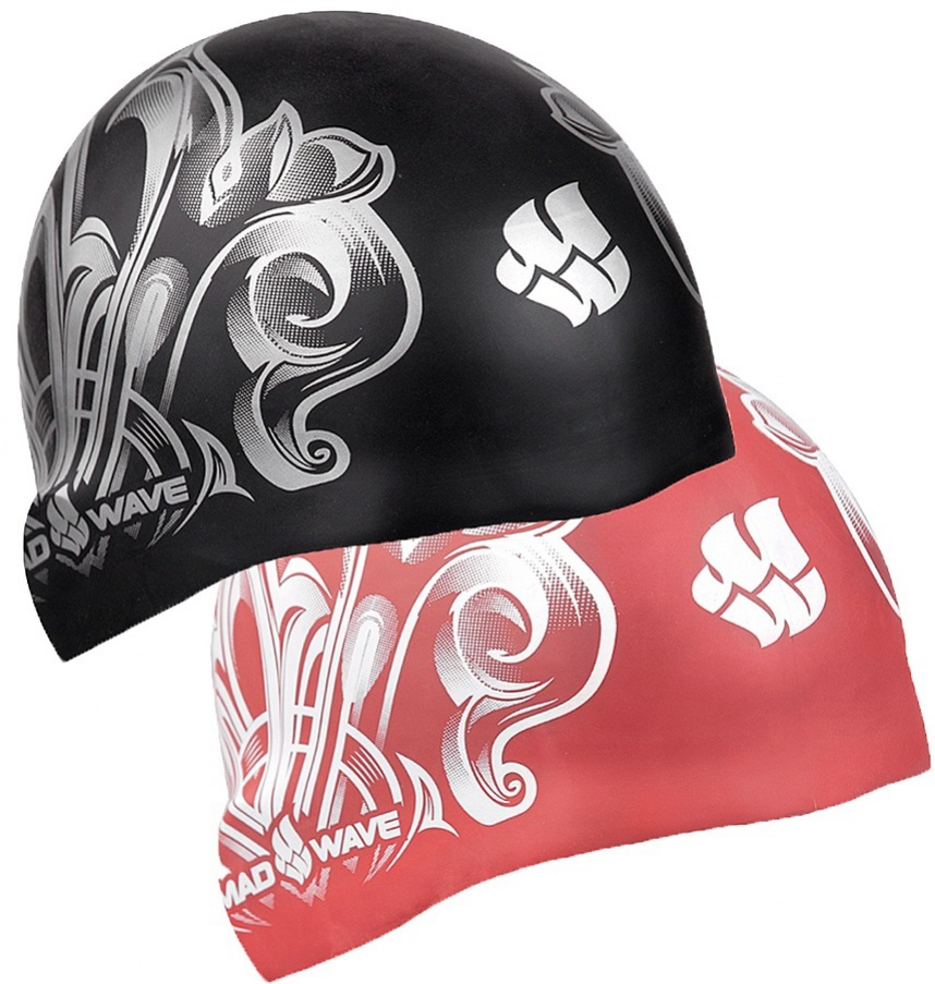 Plavecká čepice mad wave glamour reversible swim cap