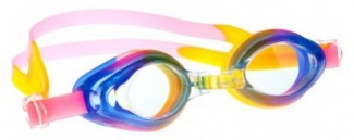 Dětské plavecké brýle mad wave aqua goggles junior modro/růžová