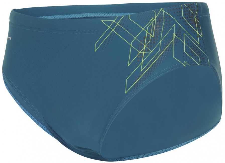 Pánské plavky aqua sphere hyro aqua fit slip blue/bright green 32