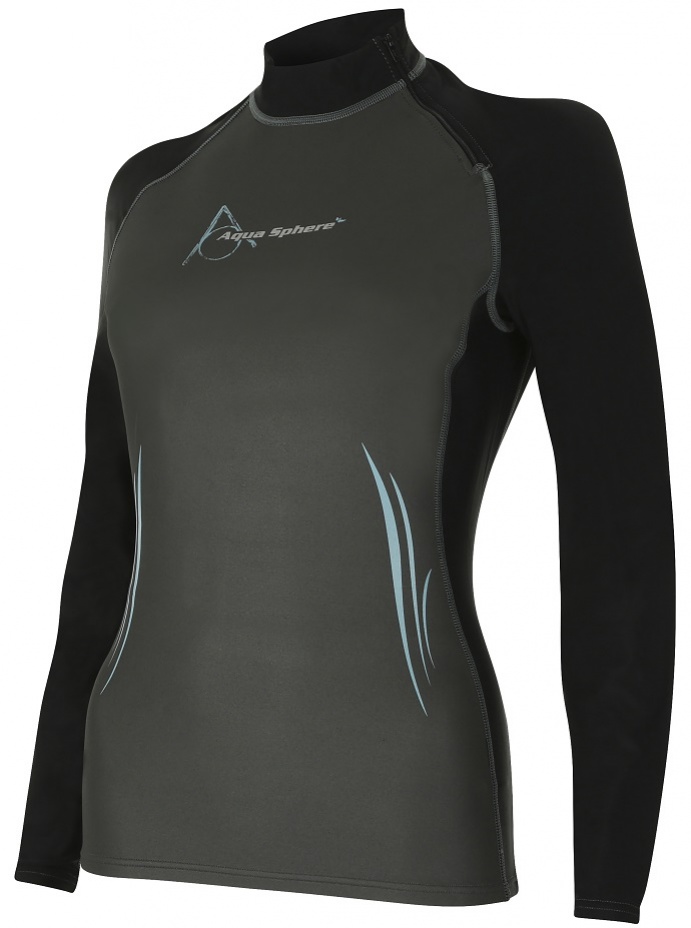 Dámské neoprénové tričko aqua sphere aqua skin top long sleeve