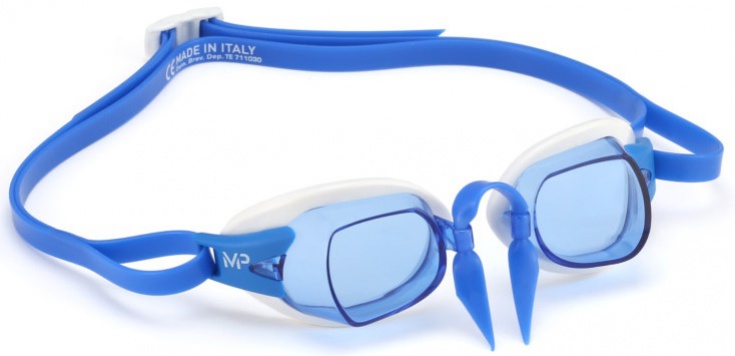 Plavecké brýle michael phelps chronos modro/bílá