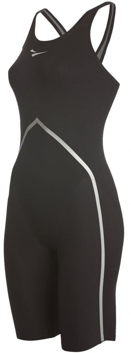 Dámské plavky finis rival closed back kneeskin black 24