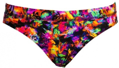 Spodní díl plavek funkita predator party sports brief 34