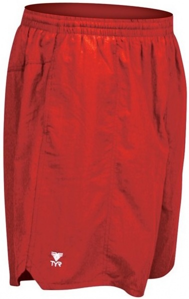 Plavecké šortky tyr classic deck short red xs