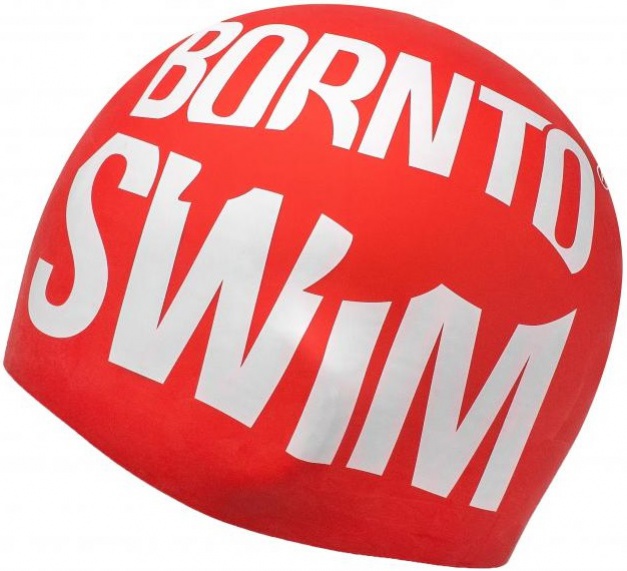 Plavecká čepice BornToSwim Seamless Swimming Cap Červená + prodejny Praha, Brno, Plzeň a Ostrava výměna a vrácení do 30 dnů s poštovným zdarma