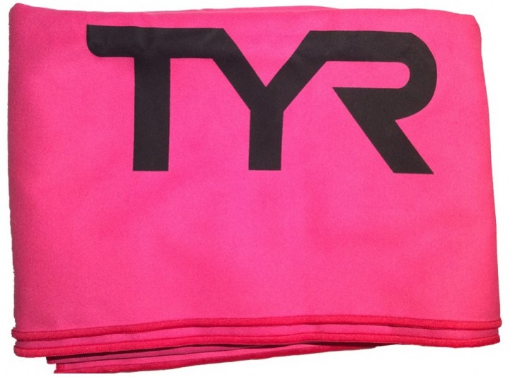 Tyr microfiber towel 80x130 cm růžová