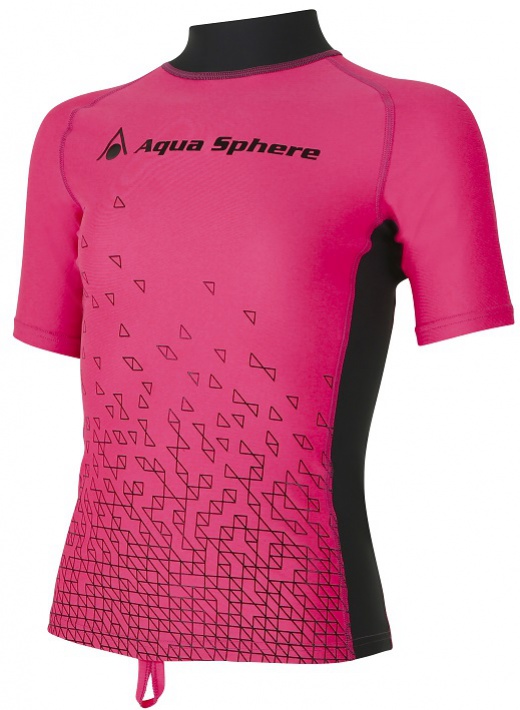 Dámské tričko Aqua Sphere Bix Rash Guard Pink/Bright Pink 16 + prodejny Praha, Brno, Plzeň a Ostrava výměna a vrácení do 30 dnů s poštovným zdarma