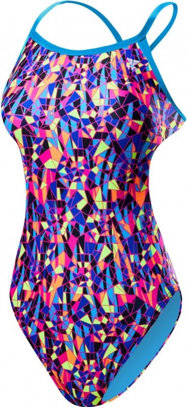 Dámské plavky tyr santa marta trinityfit purple/yellow 28