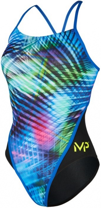 Dámské plavky michael phelps florida racing back multicolor/black 26
