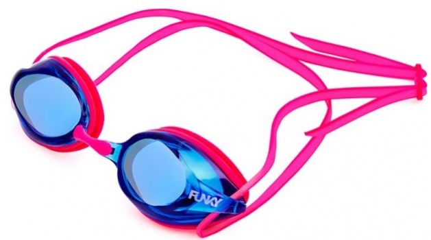 Funky eye candy mirrored training machine goggle modro/růžová