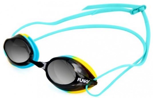 Funky whirlpool mirrored training machine goggle černo/modrá