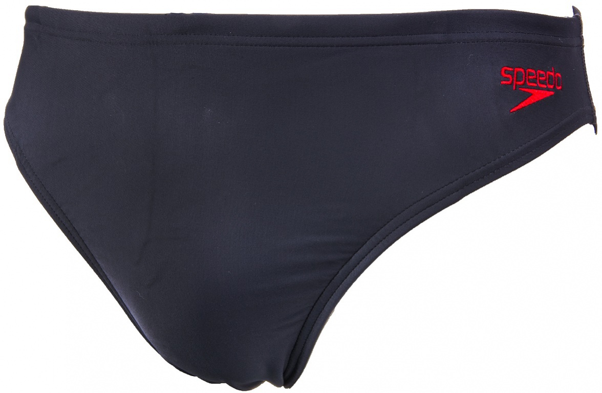 Pánské plavky speedo endurance10 5cm brief oxid grey/retro red 30
