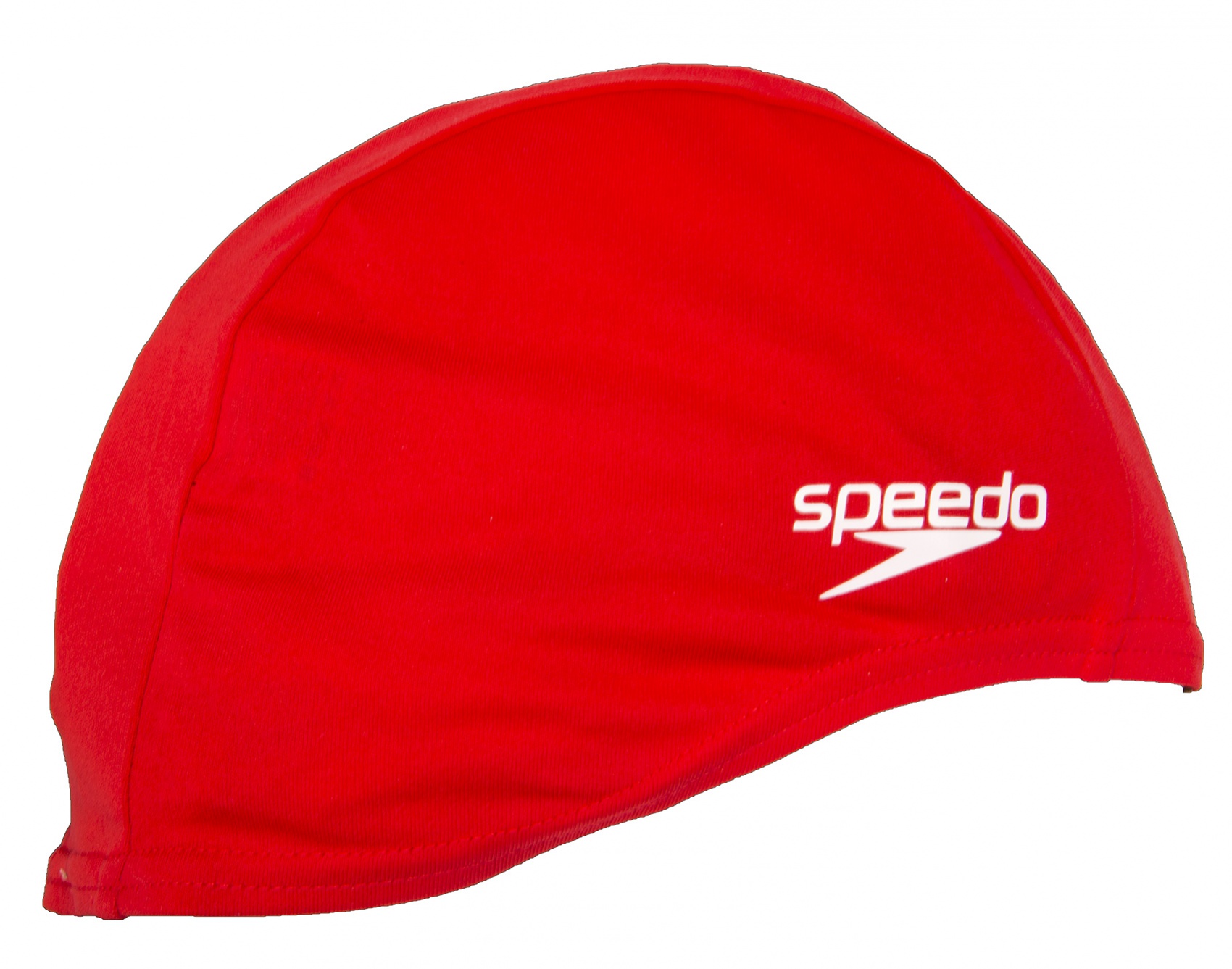 Plavecká čepička speedo polyester cap červená
