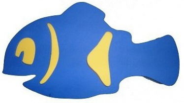 Levně Plavecká destička matuska dena fish nemo modrá