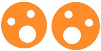 Levně Nadlehčovací kroužky 200x38mm oranžová