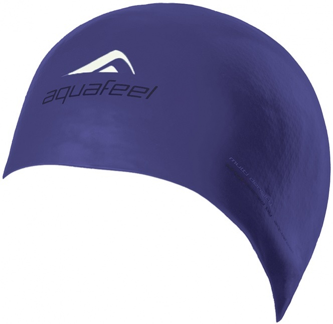 Plavecká čepice aquafeel bullitt silicone cap tmavě modrá
