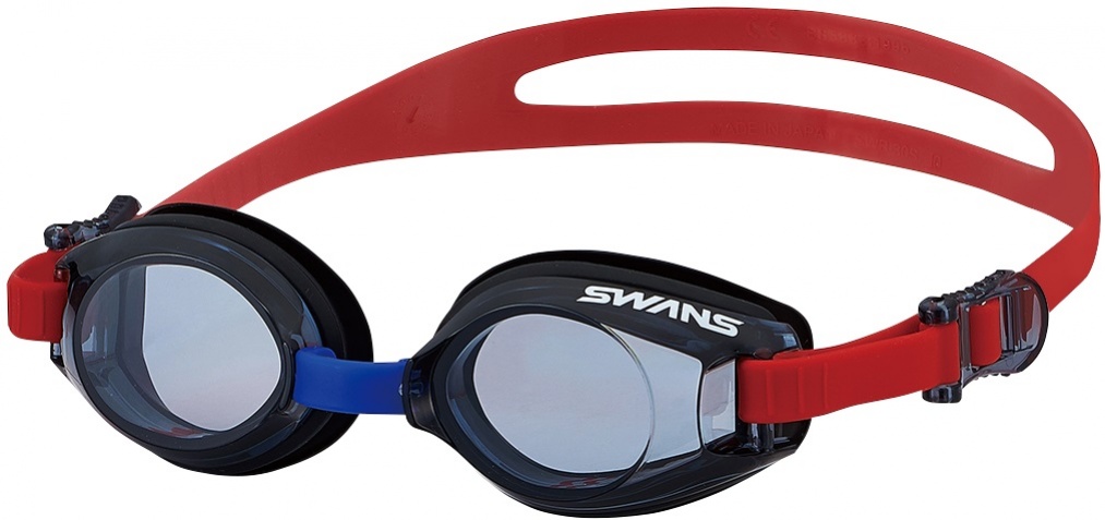 Dětské plavecké brýle swans sj-9 černo/červená