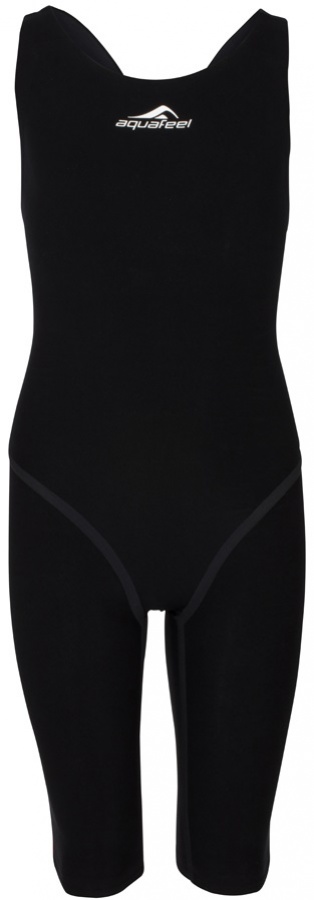 Dámské závodní plavky aquafeel neck to knee oxygen racing black 28