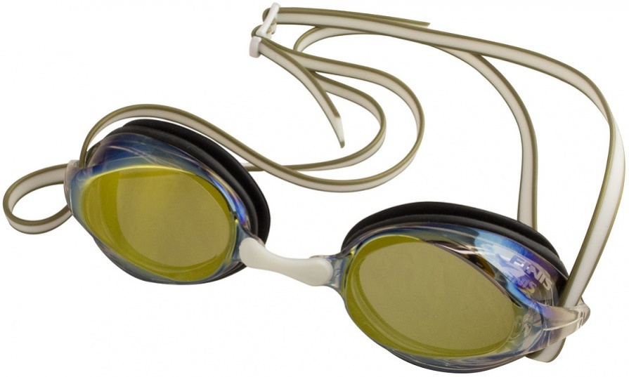 Plavecké brýle finis tide goggles mirror zlatá
