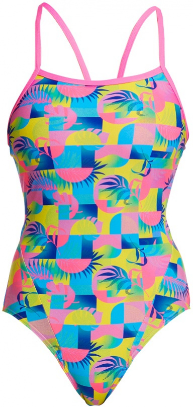 Dámské plavky funkita sunkissed single strap one piece 32