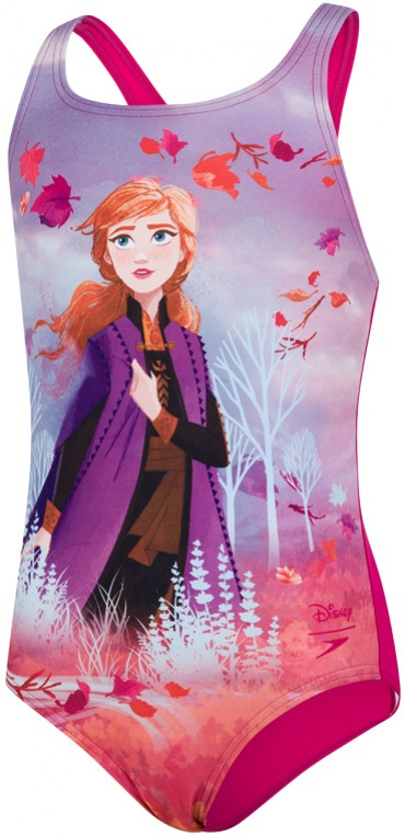 Dívčí plavky speedo disney frozen anna digital placement medalist