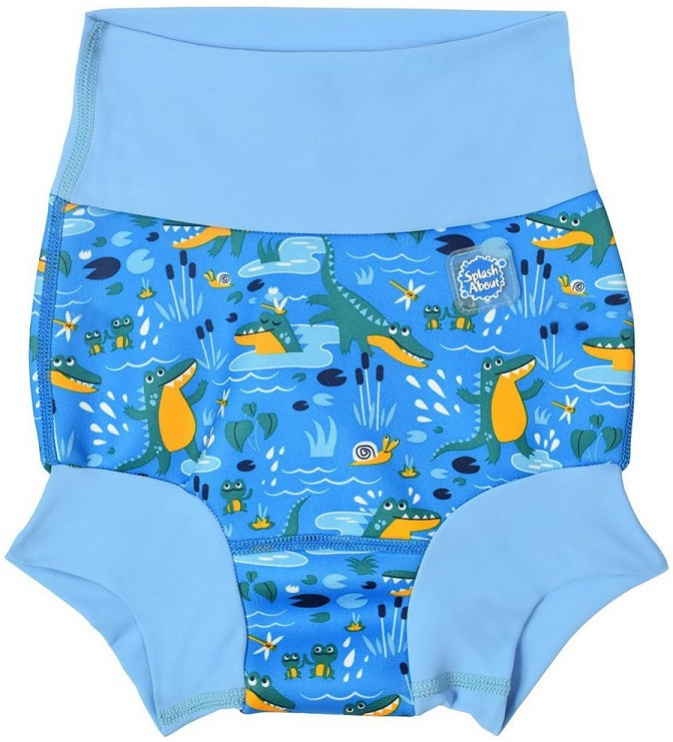 Kojenecké plavky splash about new happy nappy crocodile swamp m