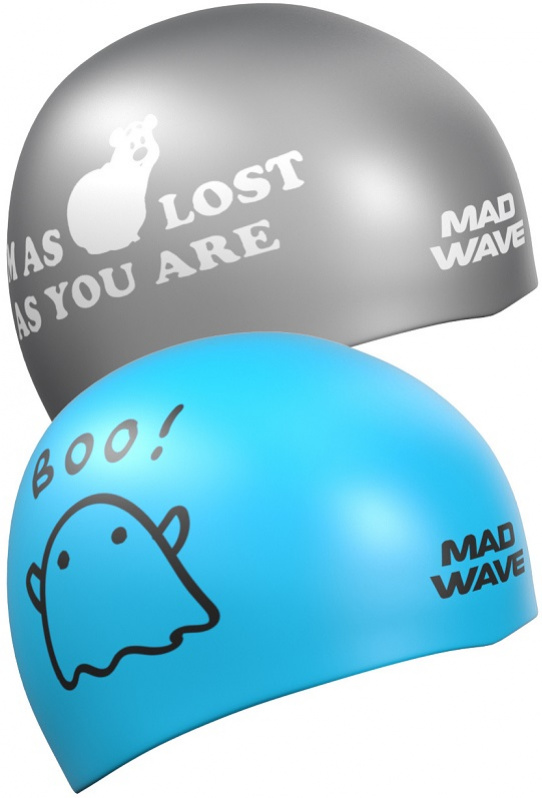Plavecká čepice Mad Wave Boo! Reversible Swim Cap... + prodejny Praha, Brno, Plzeň a Ostrava výměna a vrácení do 30 dnů s poštovným zdarma