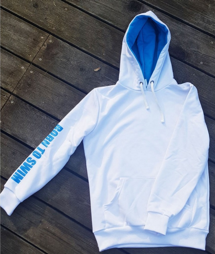 Dětská mikina s kapucí borntoswim sweatshirt hoodie junior