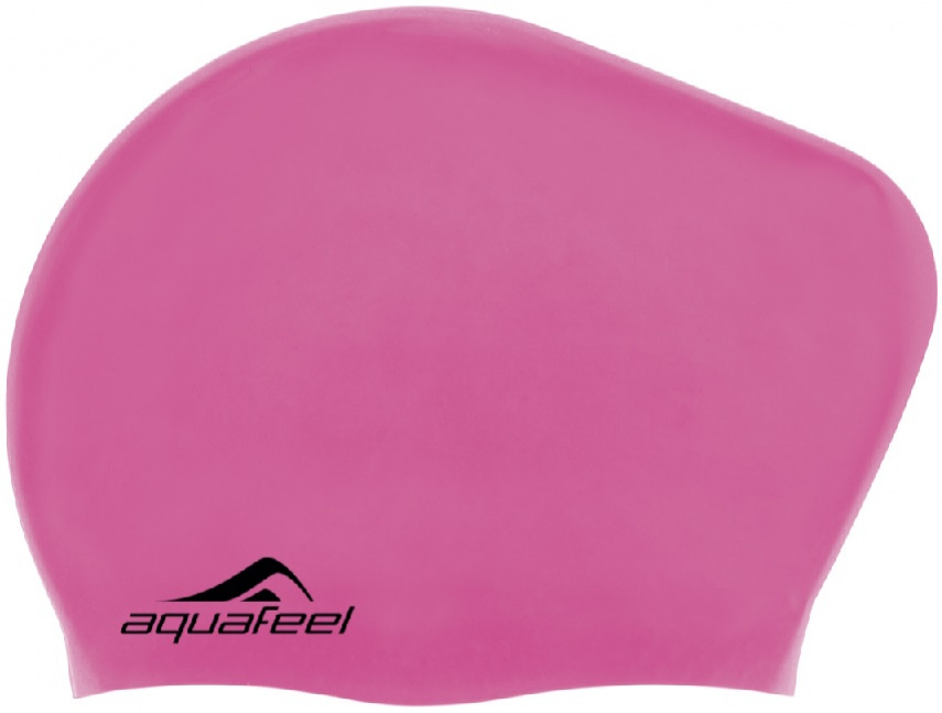 Aquafeel long hair cap růžová
