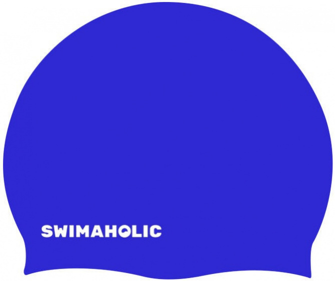 Plavecká čepice Swimaholic Seamless Cap Modrá + prodejny Praha, Brno, Plzeň a Ostrava výměna a vrácení do 30 dnů s poštovným zdarma