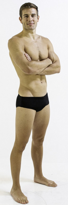 Levně Pánské plavky finis aquashort solid black 24