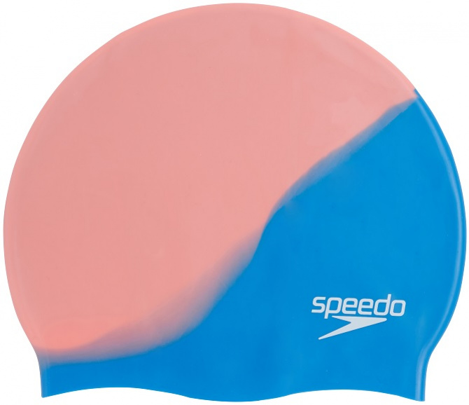 Plavecká čepice speedo multi coloured silicone cap modro/růžová