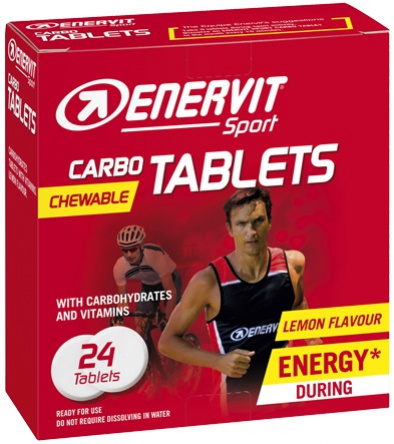 Enervit Carbo Tablets Lemon + prodejny Praha, Brno, Plzeň a Ostrava výměna a vrácení do 30 dnů s poštovným zdarma