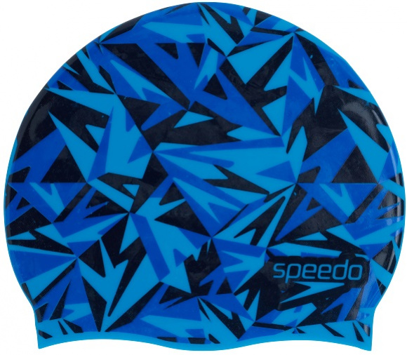Dětská plavecká čepička speedo boom silicone cap junior modrá