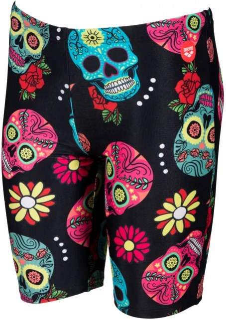 Arena crazy skulls carnival jammer junior black/multi 24