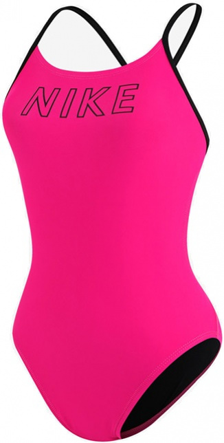 Dámské plavky Nike Logo Cutout One Piece Pink Prime 38 + prodejny Praha, Brno, Plzeň a Ostrava výměna a vrácení do 30 dnů s poštovným zdarma