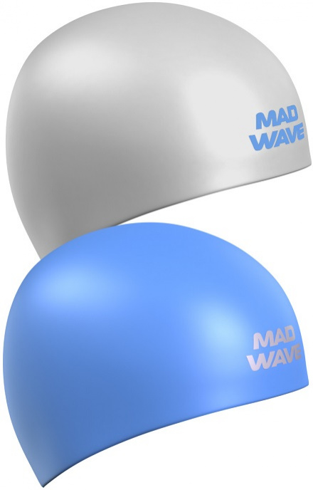 Plavecká čepice Mad Wave Champion 3D Modro/šedá + prodejny Praha, Brno, Plzeň a Ostrava výměna a vrácení do 30 dnů s poštovným zdarma