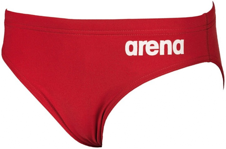 Chlapecké plavky arena solid brief junior red 24