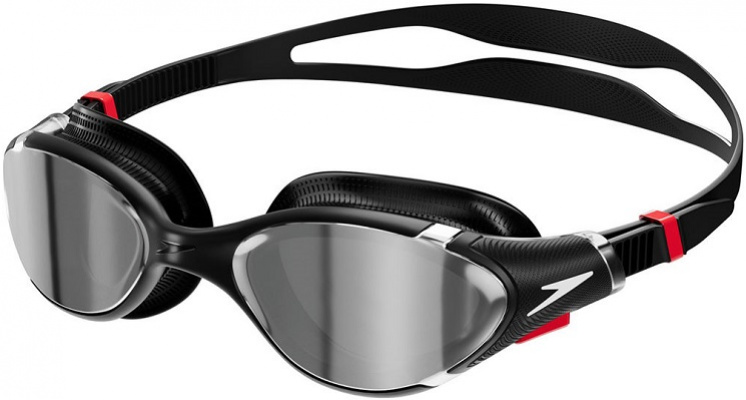 Plavecké brýle speedo biofuse 2.0 mirror černo/stříbrná