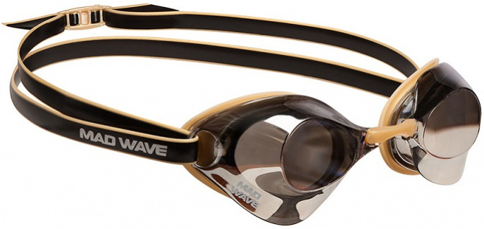 Plavecké brýle Mad Wave Turbo Racer II Mirror Béžová + prodejny Praha, Brno, Plzeň a Ostrava výměna a vrácení do 30 dnů s poštovným zdarma