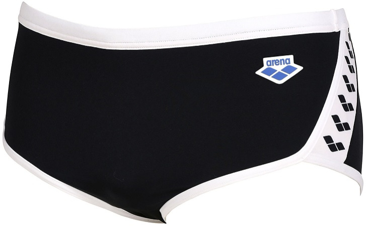 Levně Pánské plavky arena icons swim low waist short solid black/white l -