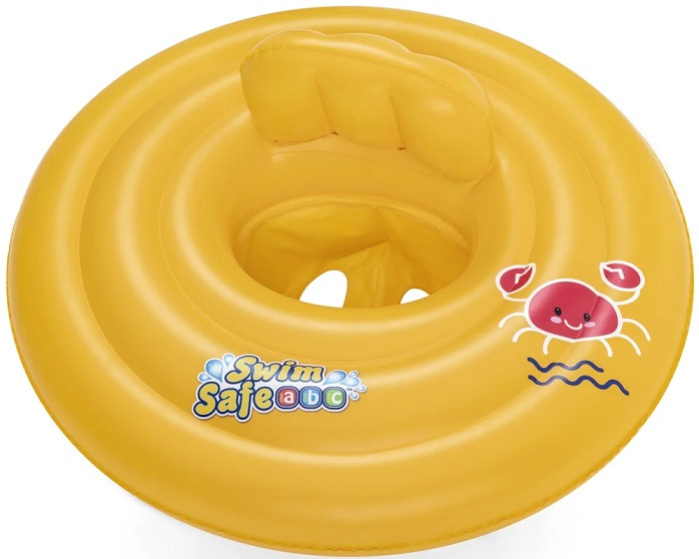 Inflatable Baby Seat Ring Žlutá + prodejny Praha, Brno, Plzeň a Ostrava výměna a vrácení do 30 dnů s poštovným zdarma